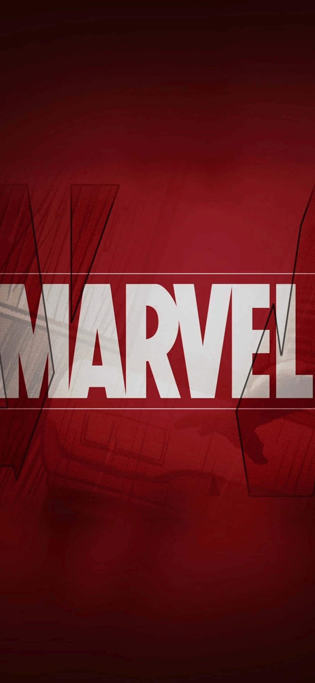Φόντο iPhone XS Max Λογότυπο Marvel Ταπετσαρία