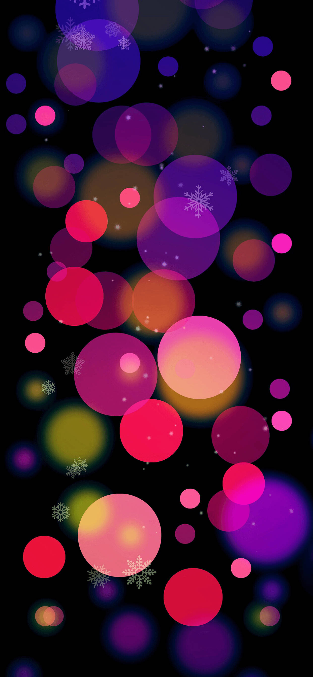 iPhone XS Max OLED Colorful Circles Ταπετσαρία