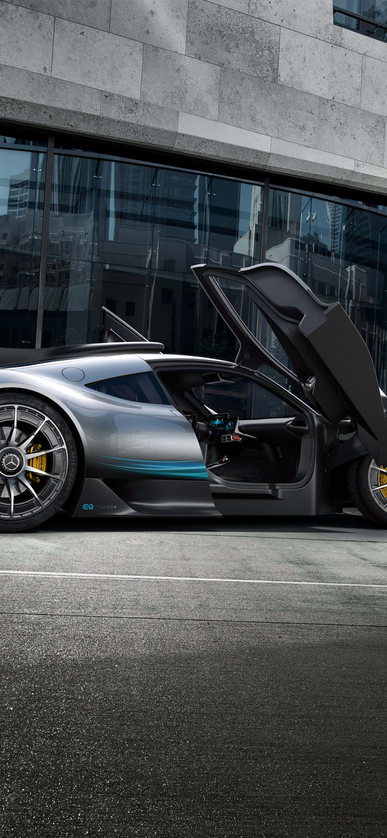 Φόντο iPhone XS Max Project Cars 2 Ανοιχτό Mercedes-AMG Ταπετσαρία