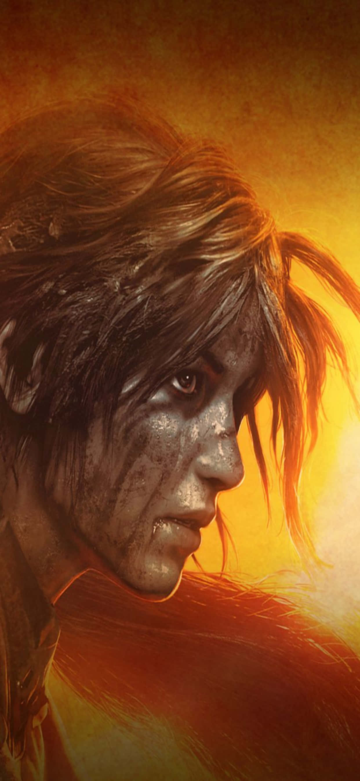 Αναλάβετε Δράση Με το iPhone Xs Max και το Rise of the Tomb Raider Ταπετσαρία