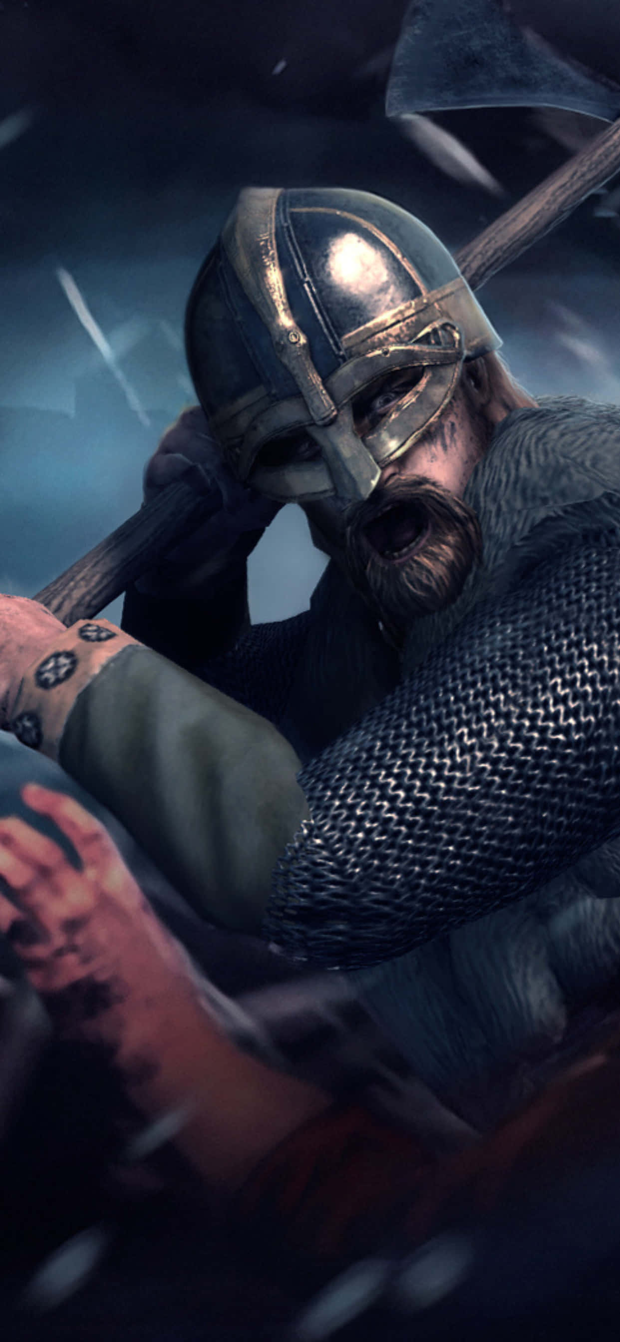 iPhone XS Max Total War Attila Ανελέητος Ιππότης Φόντο Ταπετσαρία