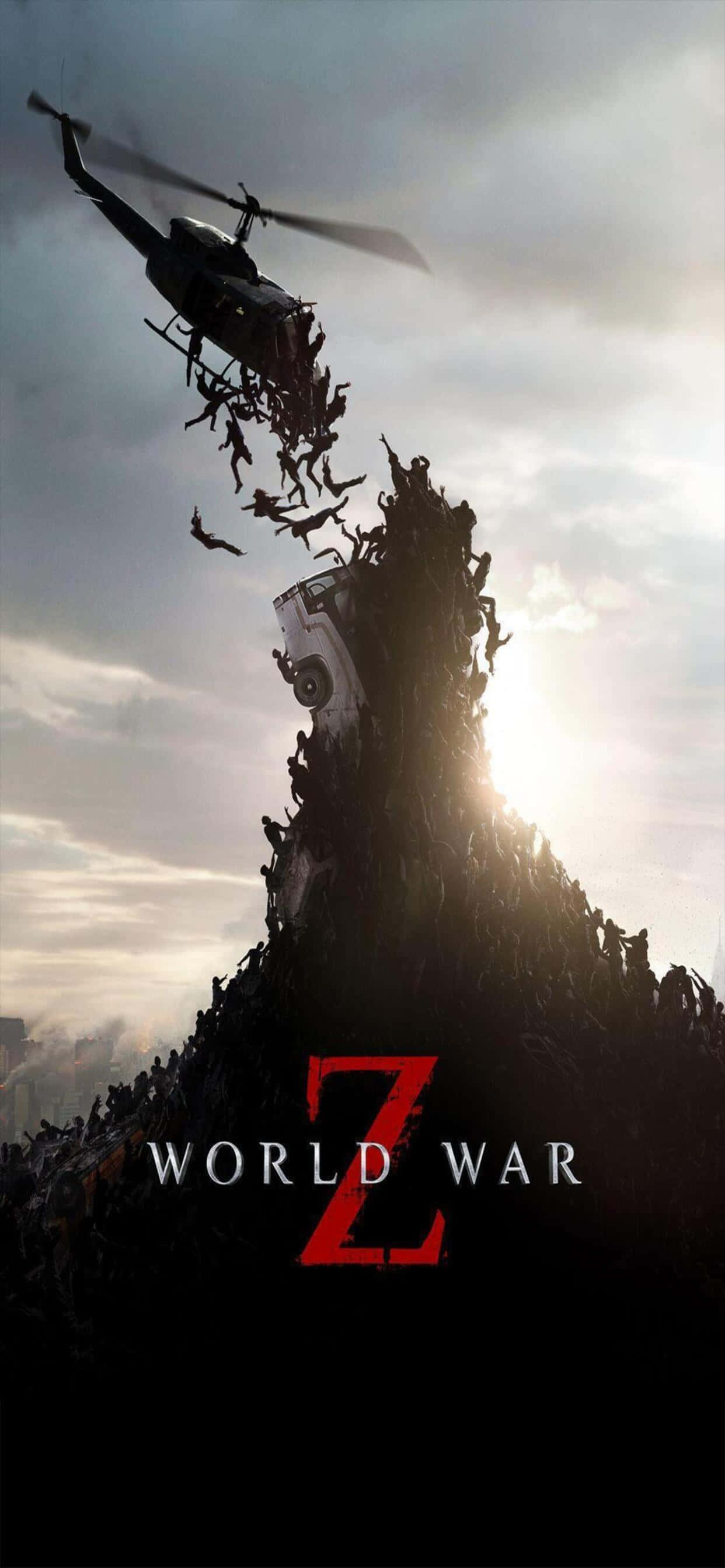 Επίσημη Αφίσα Ταινίας iPhone XS Max World War Z Φόντο Ταπετσαρία