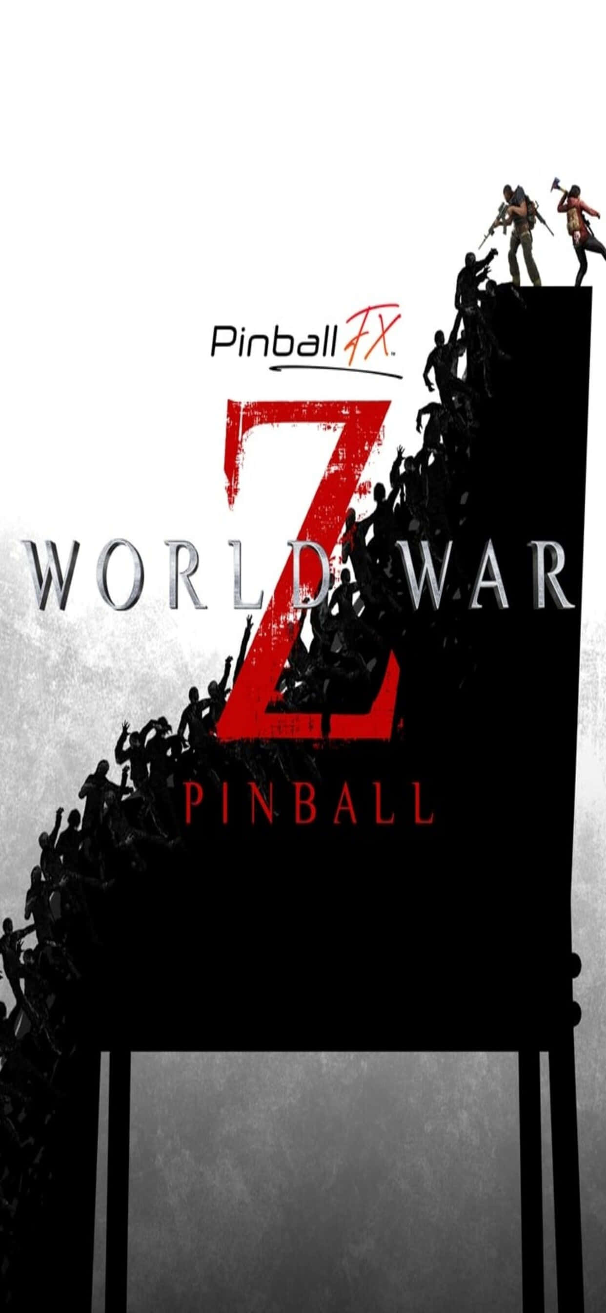 Αφίσα Παιχνιδιού Φλίπερ Φόντο iPhone XS Max World War Z Ταπετσαρία