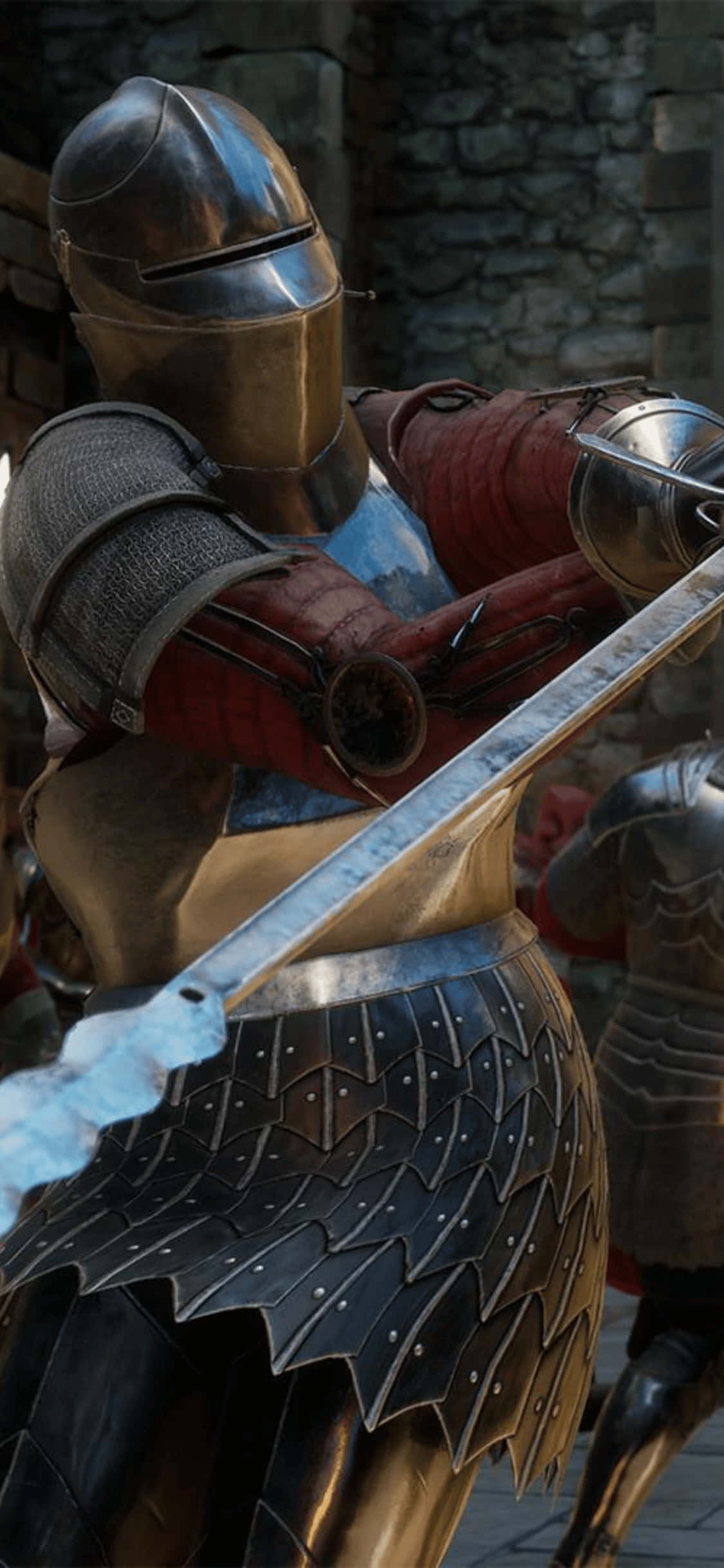 iPhone Xs Mordhau Φόντο Ιδέα Πολεμιστή Ταπετσαρία