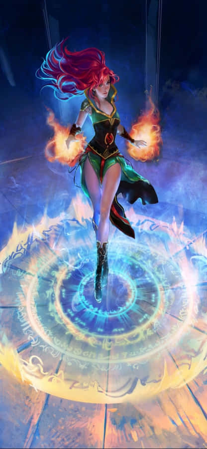 iPhone Xs Runescape Φόντο Ariane Η Μάγισσα Ταπετσαρία