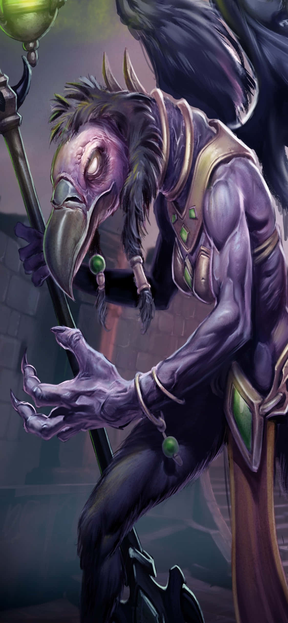 iPhone Xs Runescape Background Fanart Ζωγραφική Μάγου Κόρακα Ταπετσαρία