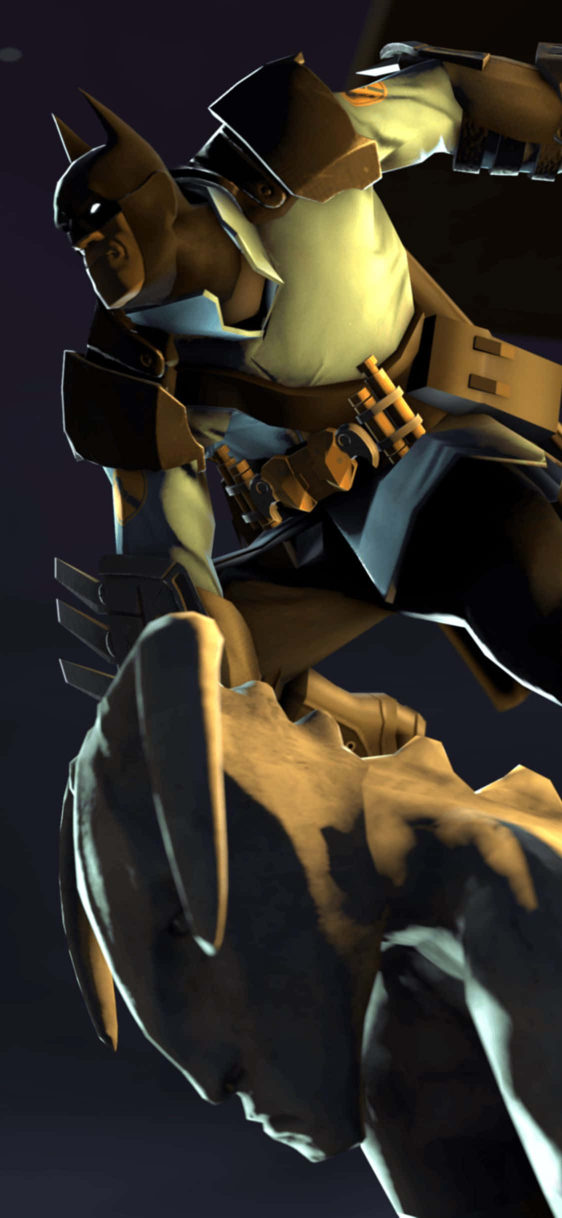Φόντο iPhone XS Team Fortress 2 Batman Arkham Cowl Ταπετσαρία