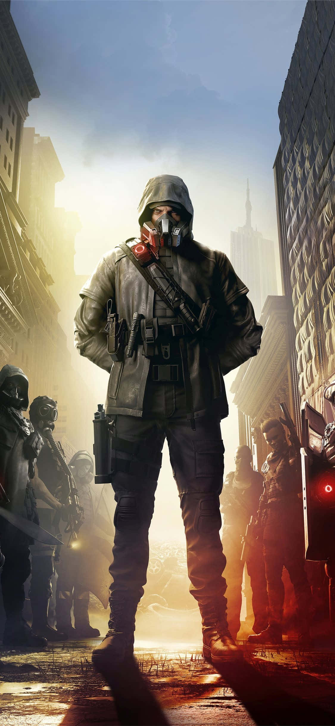 iPhone Xs The Division Φόντο Αρχηγός Ομάδας Ταπετσαρία