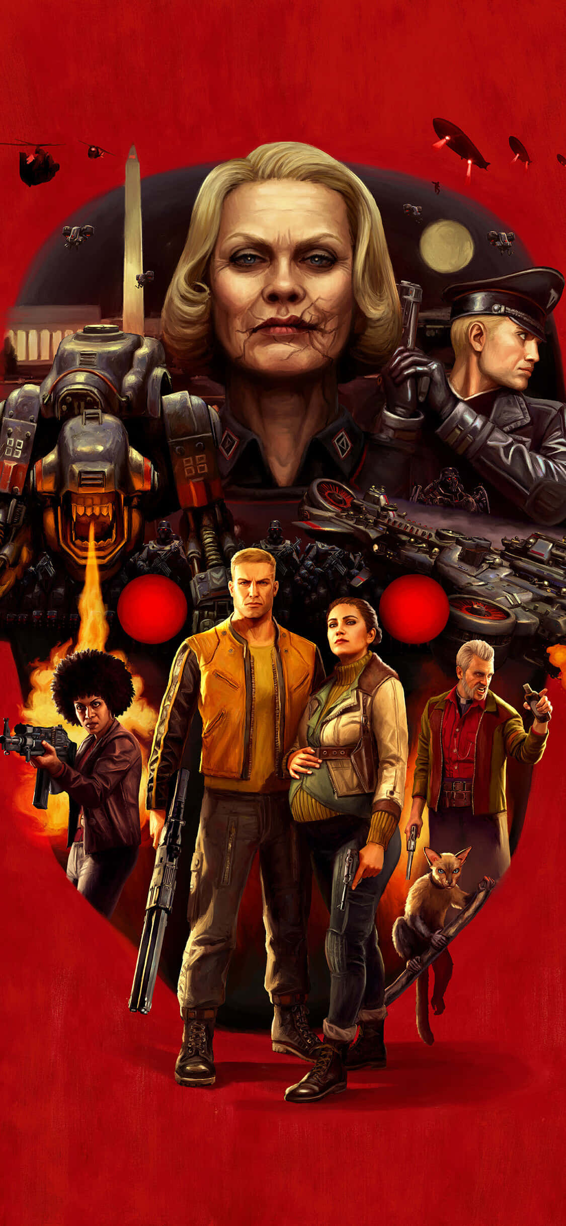 iPhone Xs Wolfenstein Ii Αφίσα Φόντο Ταπετσαρία