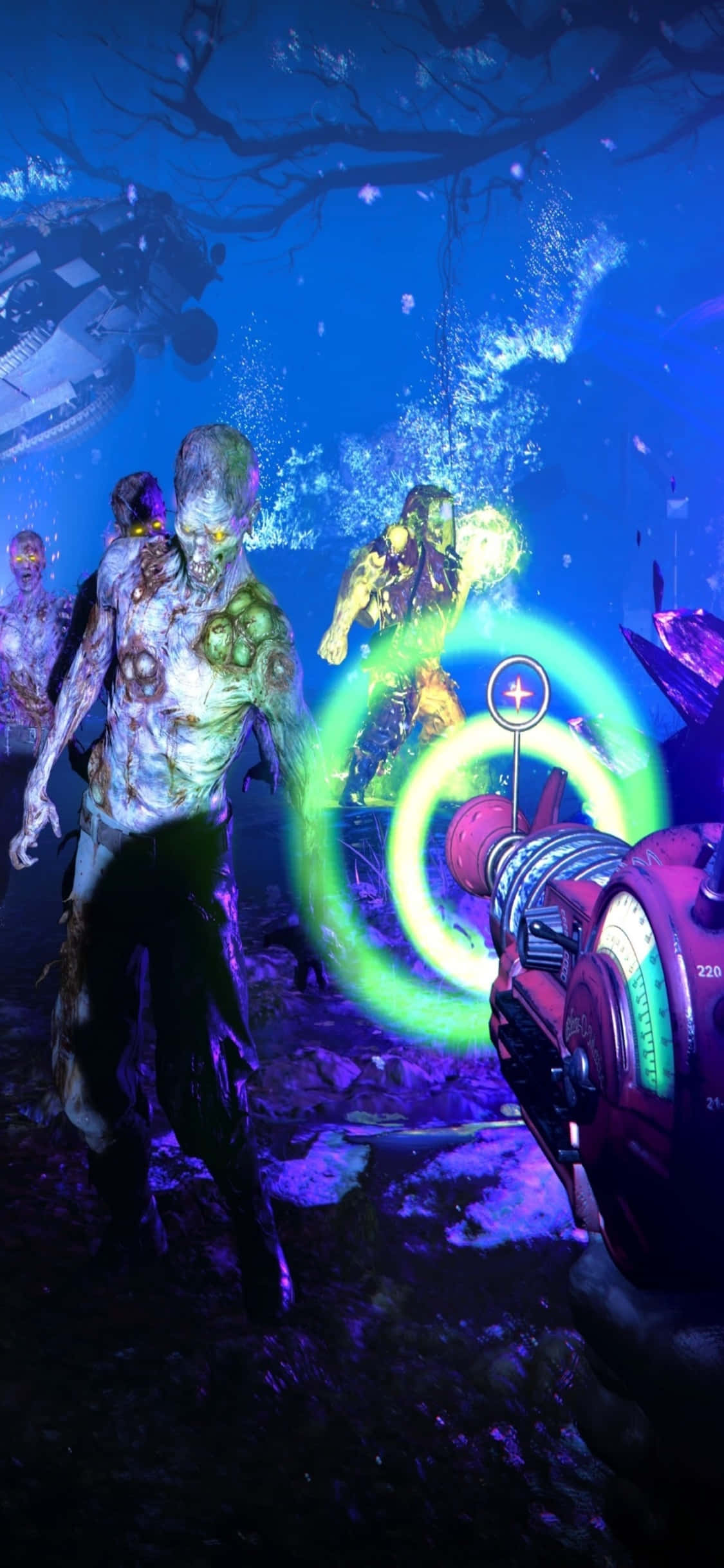 iPhone Xs Φόντο Call Of Duty Black Ops Cold War Zombies Ταπετσαρία