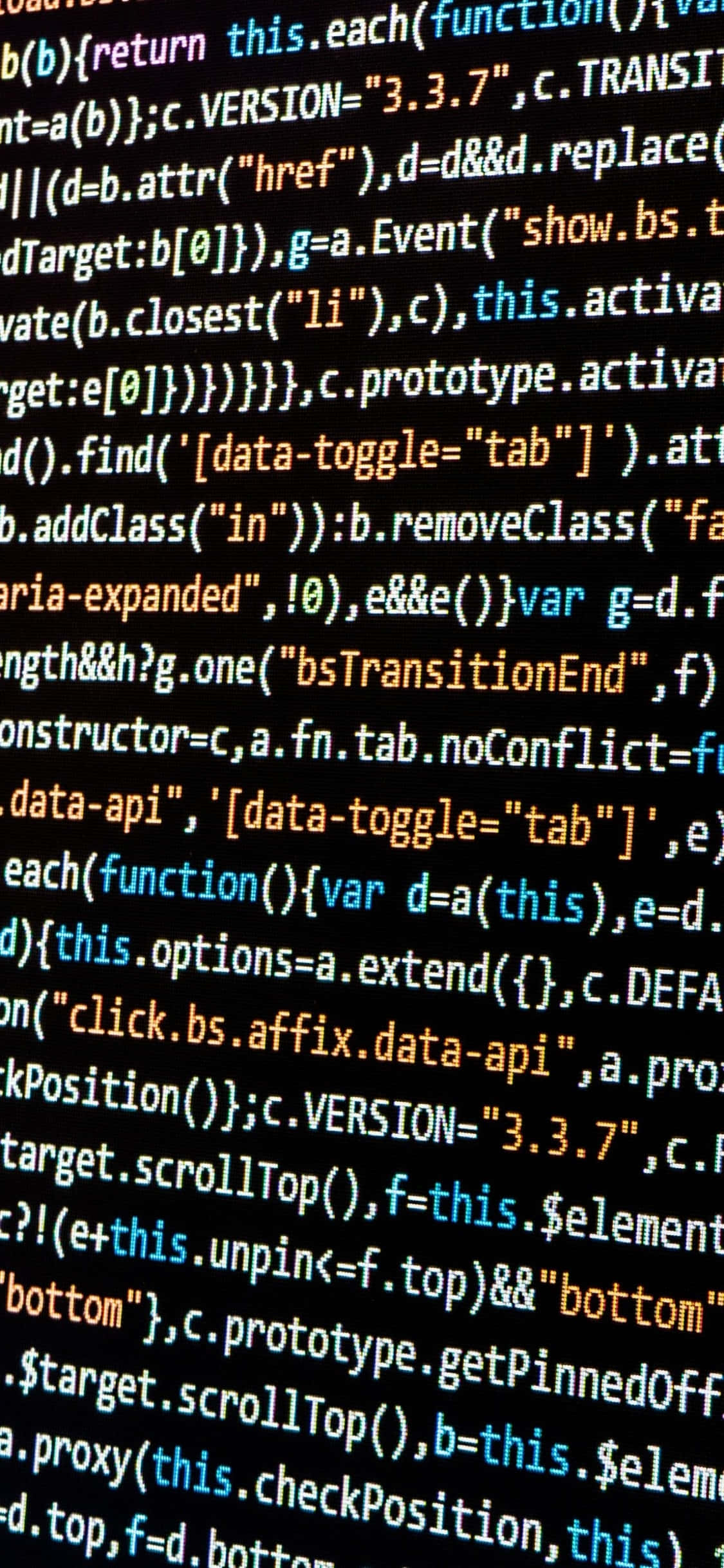 iPhone Xs Programming Background Computer Coding Ταπετσαρία