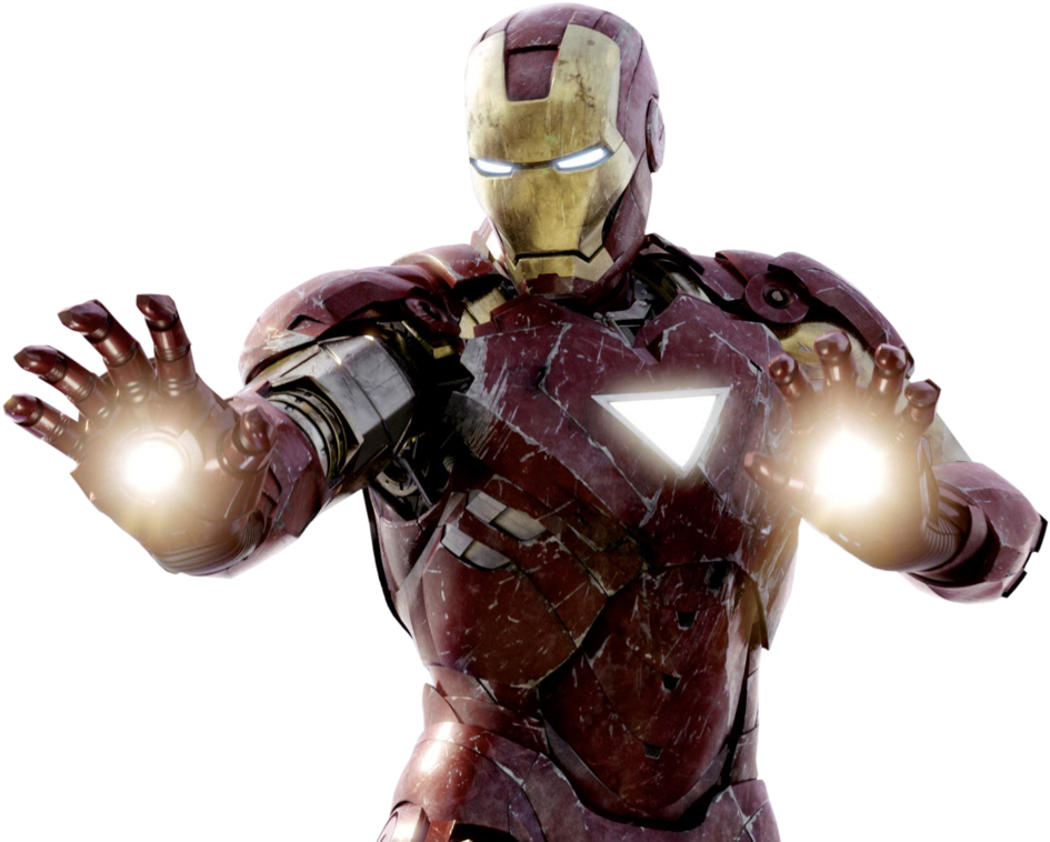 Δυναμική Πόζα Iron Man Ταπετσαρία