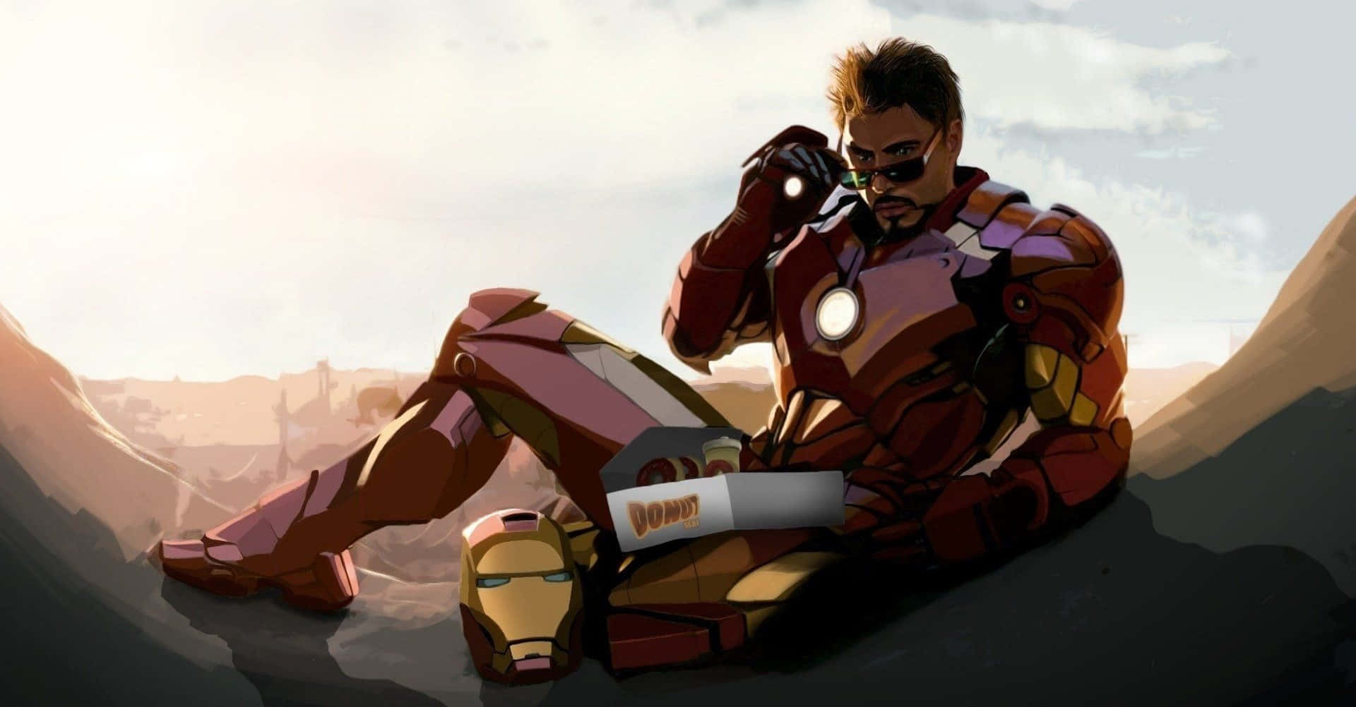 Φόντο Iron Man Ταπετσαρία