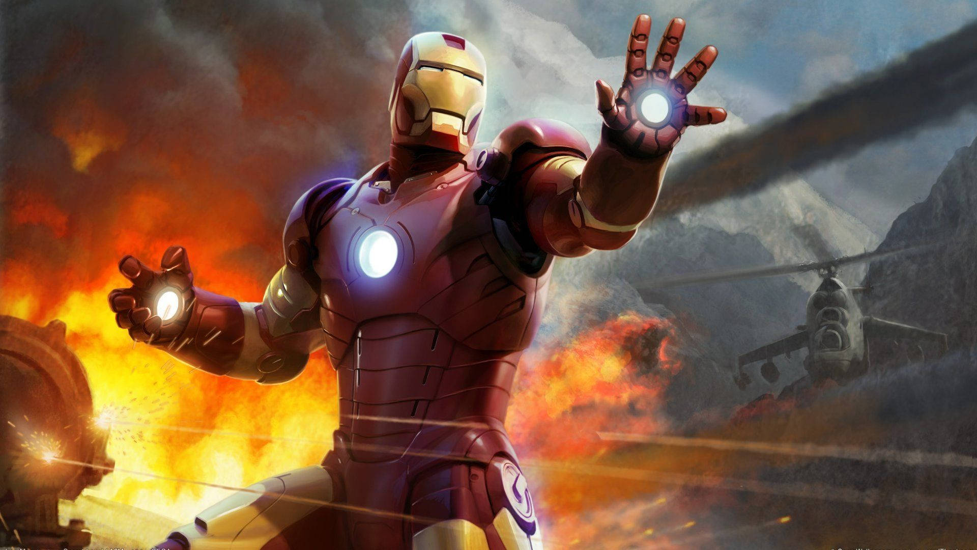 Iron Man Εκδικητές Ταπετσαρία