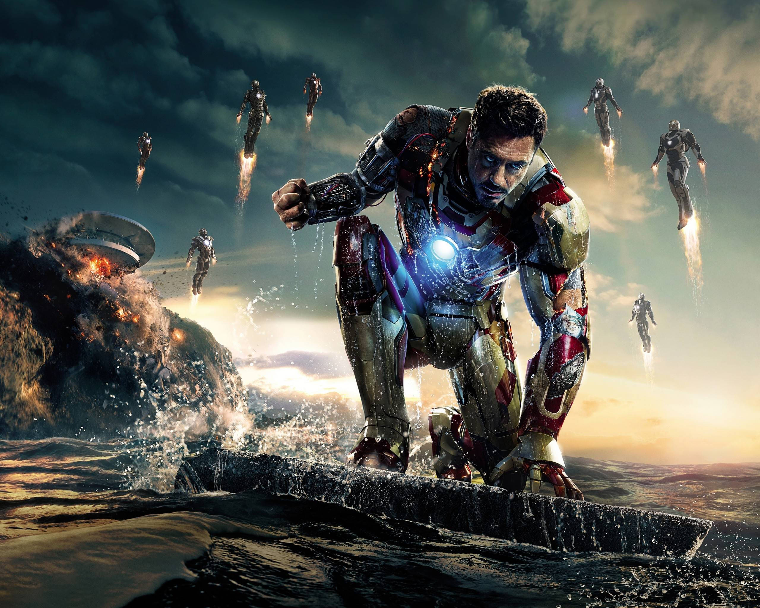 Iron Man Χωρίς Μάσκα Ταπετσαρία