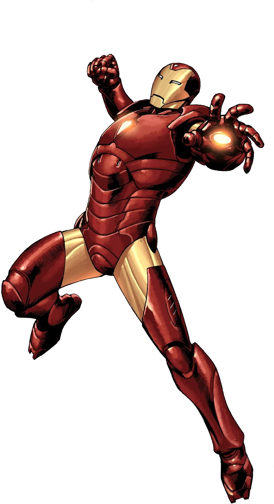 Iron Man σε δυναμική πόζα Ταπετσαρία