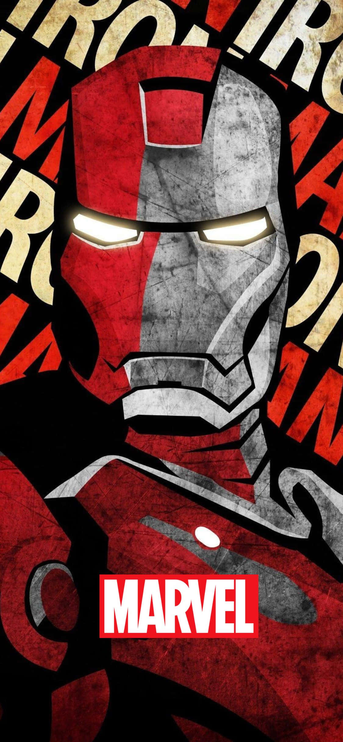 Ironman Graphic iPhone XS Marvel Φόντο Ταπετσαρία