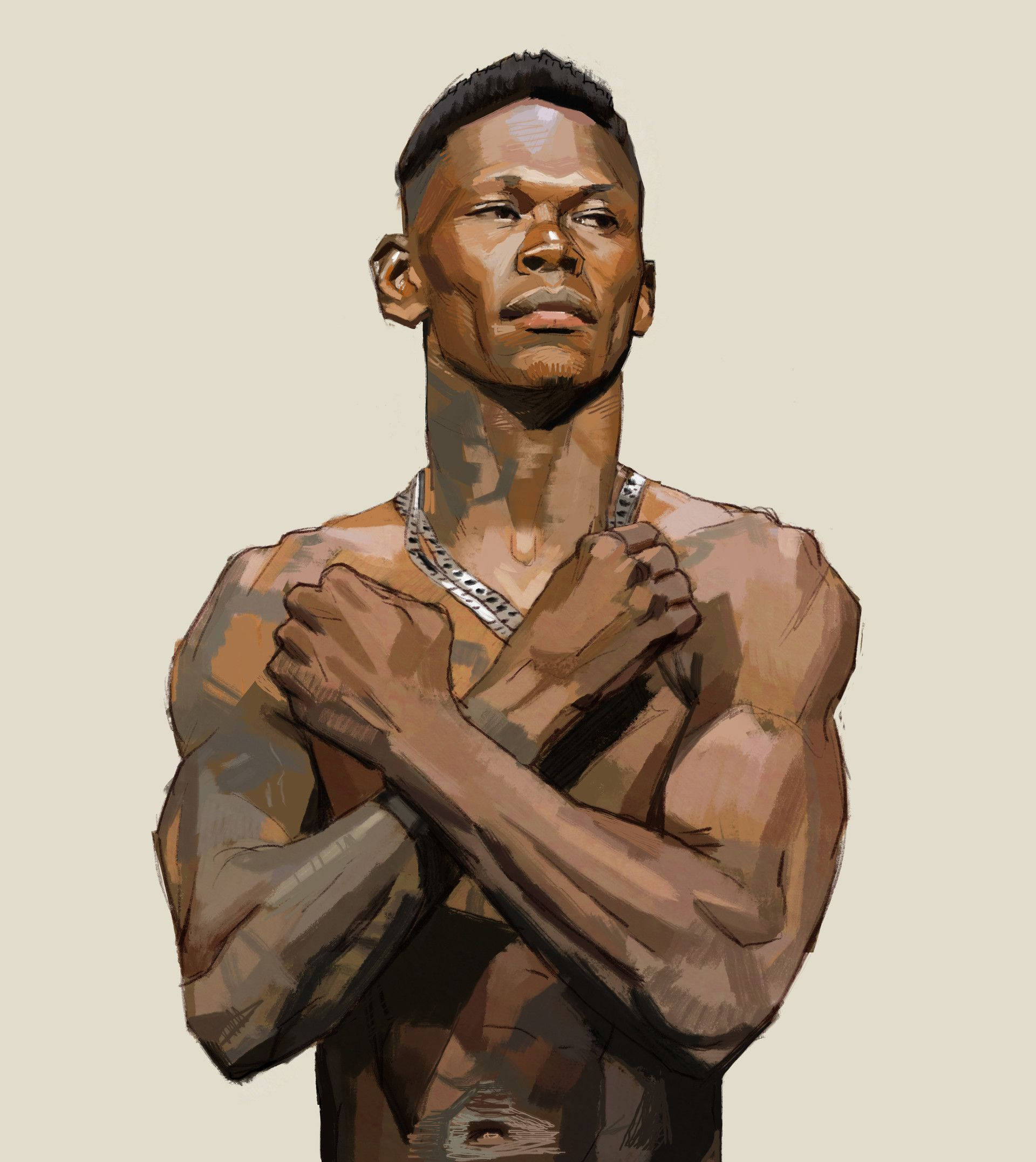 Israel Adesanya χαιρετισμός Wakanda Ταπετσαρία
