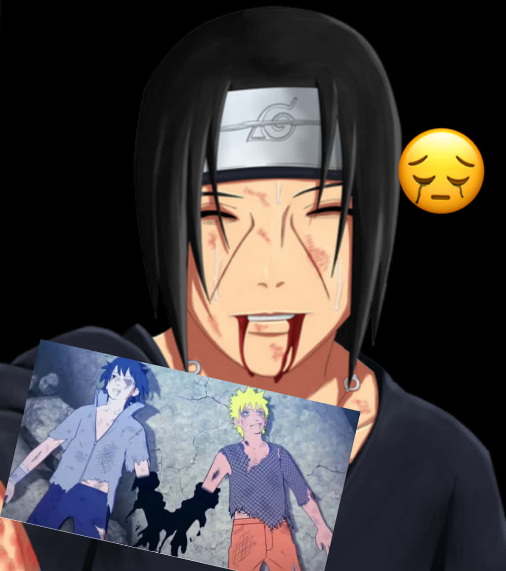 Συγκινητική Στιγμή Itachi Uchiha Ταπετσαρία