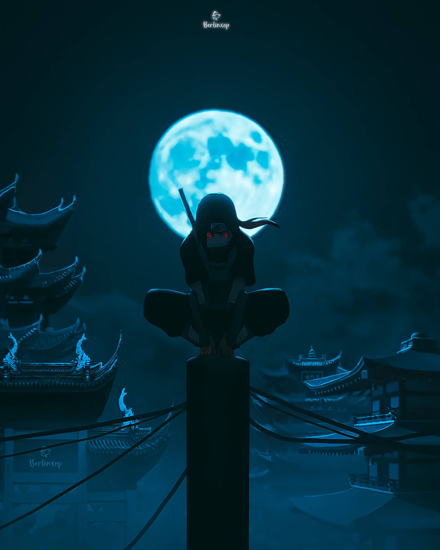 Itachi και η Πανσέληνος, Naruto Mobile 4K — Naruto Ταπετσαρία