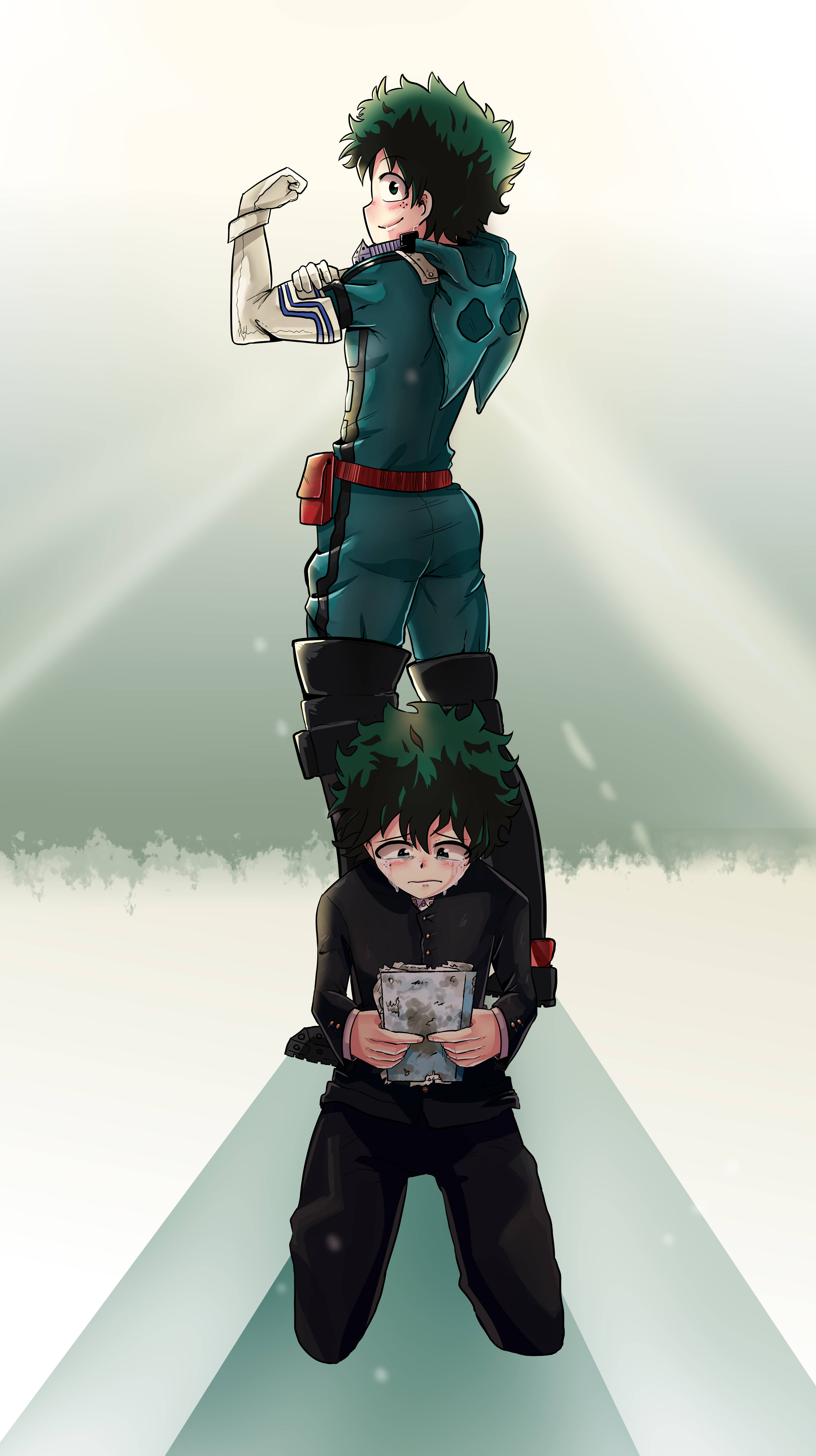 Izuku Midoriya 4K Αυτοβελτίωση Ταπετσαρία