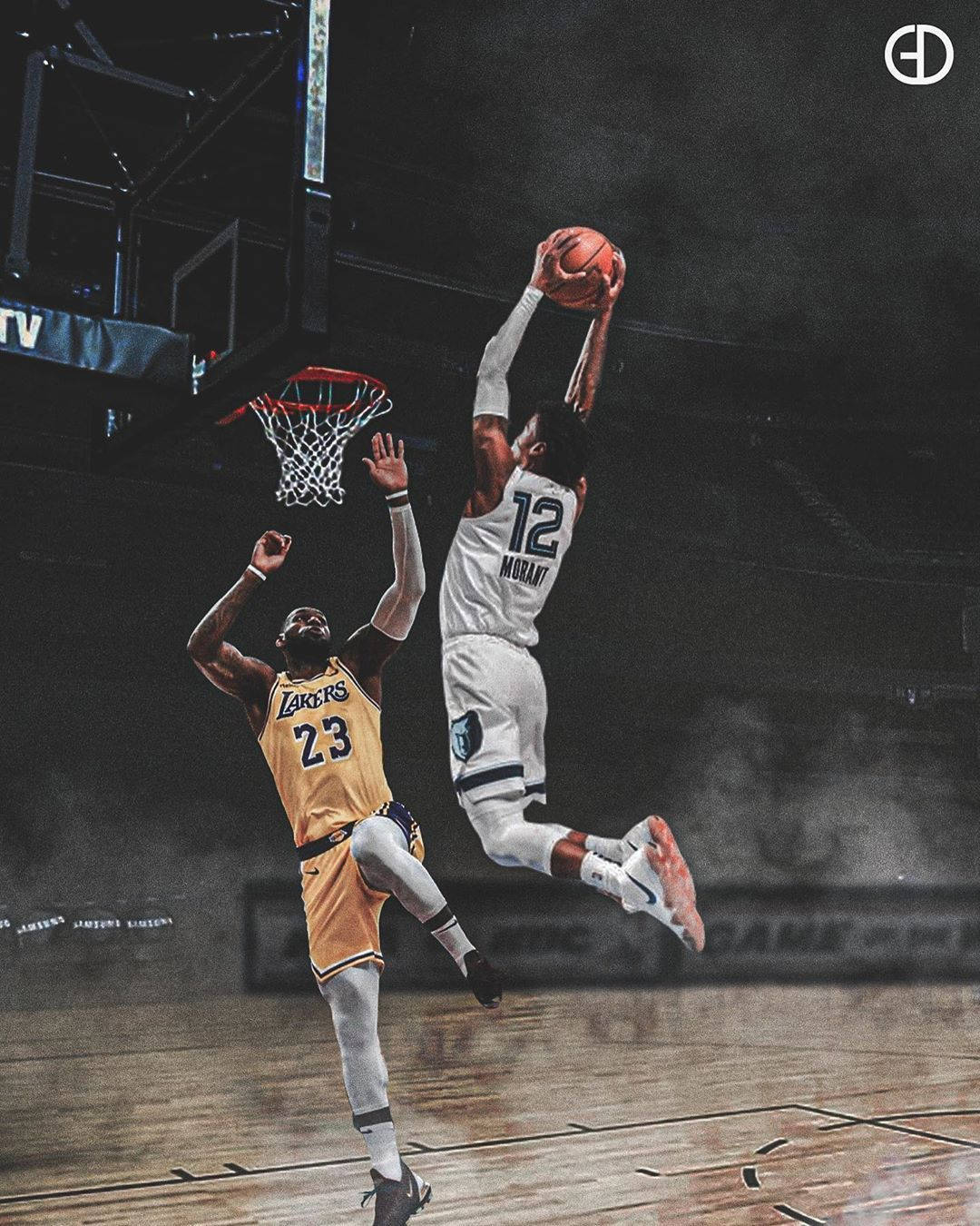 Το καρφί του Ja Morant εναντίον του LeBron James Ταπετσαρία