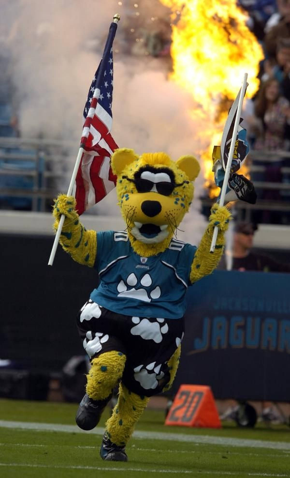 Μασκότ Ποδοσφαίρου Jacksonville Jaguars Ταπετσαρία