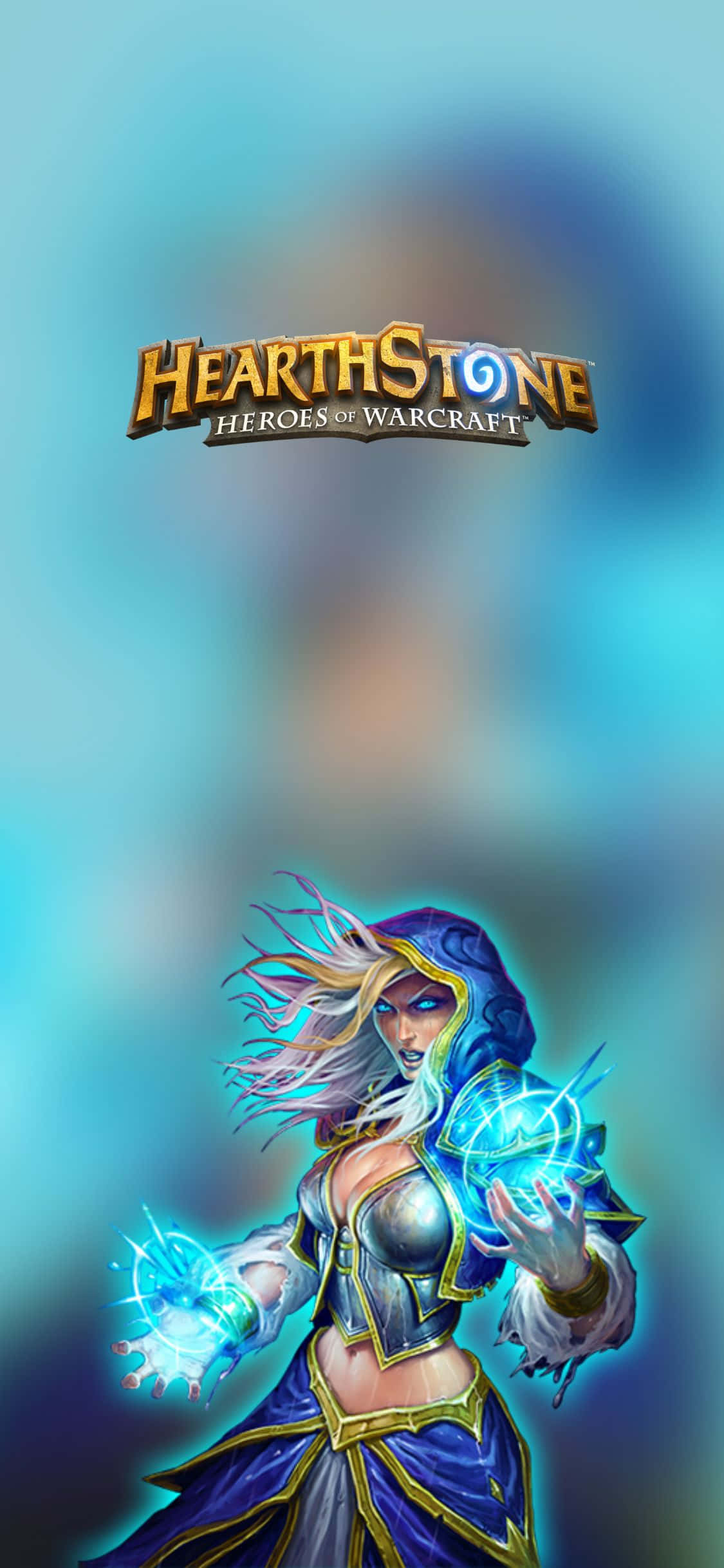 Jaina Proudmoore iPhone XS Hearthstone Φόντο Ταπετσαρία