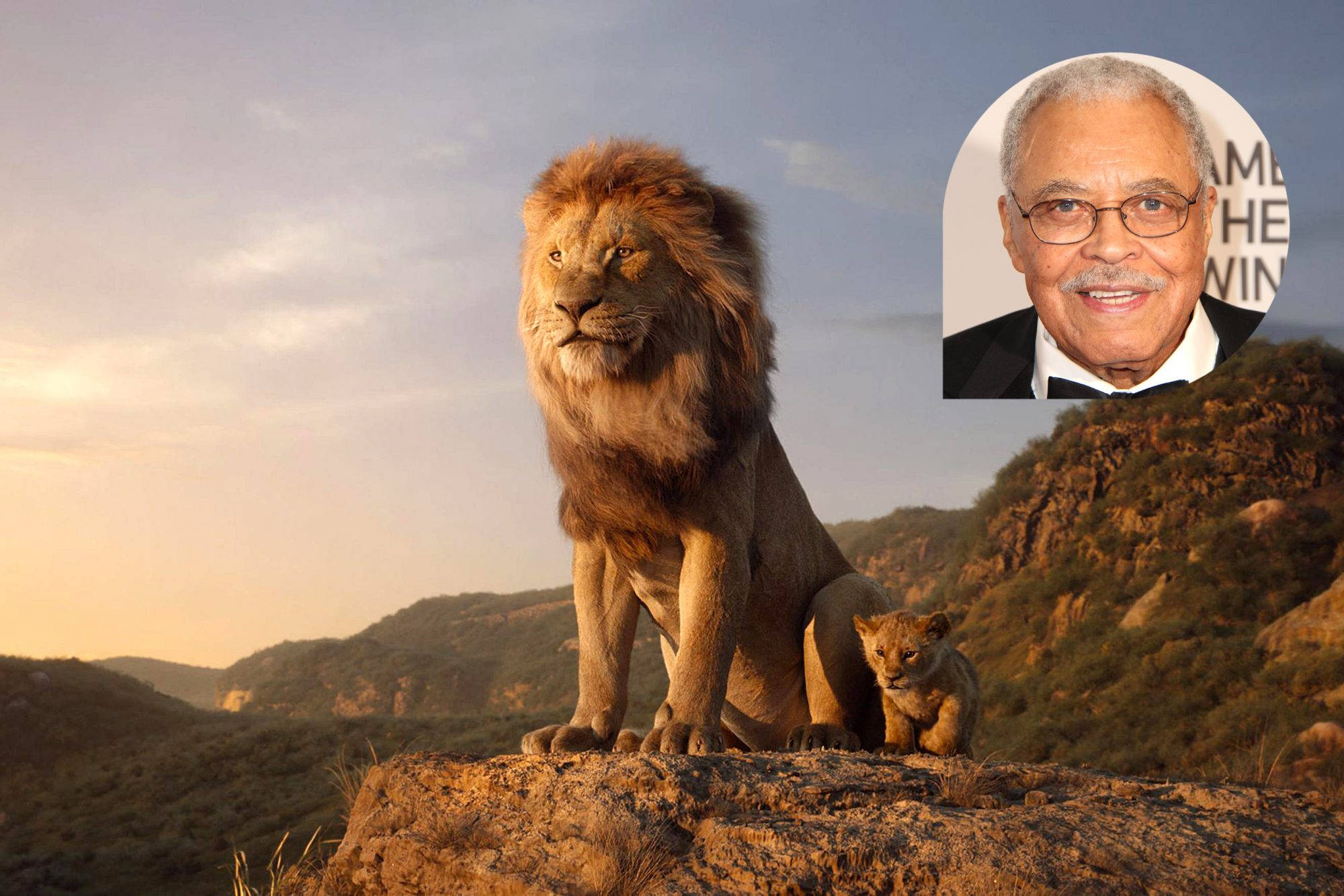 Ο Βασιλιάς των Λιονταριών James Earl Jones Ταπετσαρία