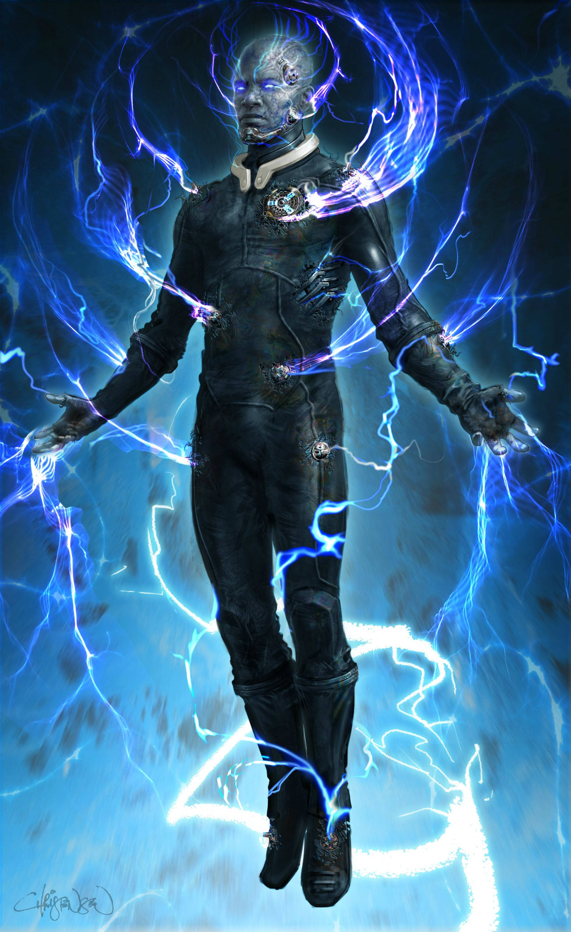 Ο Ηθοποιός Jamie Foxx ως Electro στο The Amazing Spider-Man 2 Ταπετσαρία