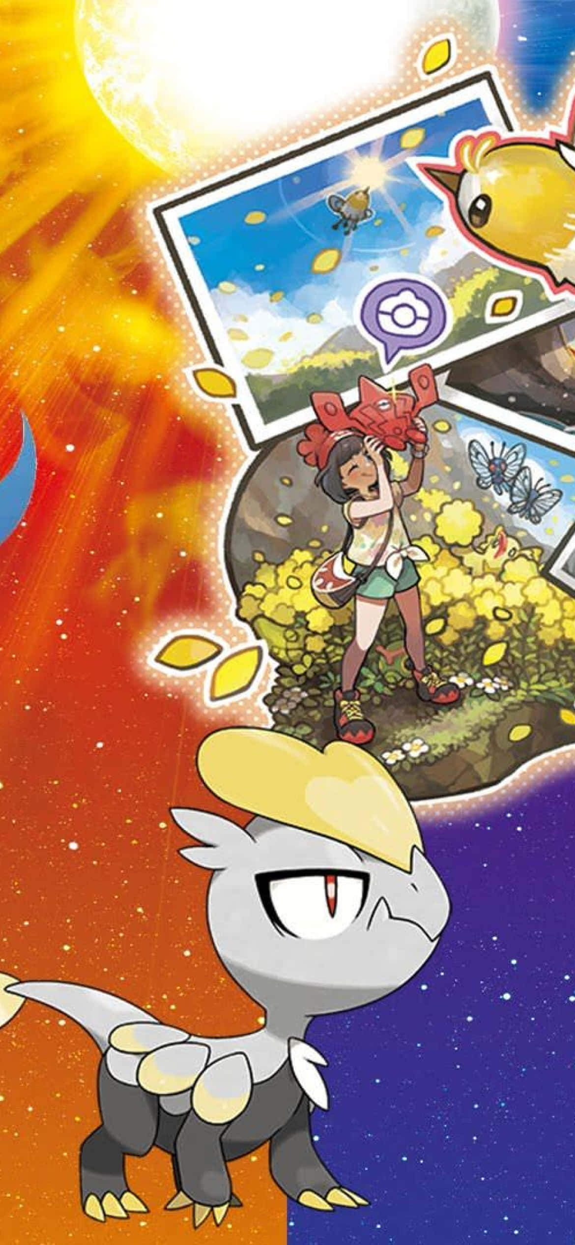Jangmo-o Στο Pokemon Sun And Moon Ταπετσαρία