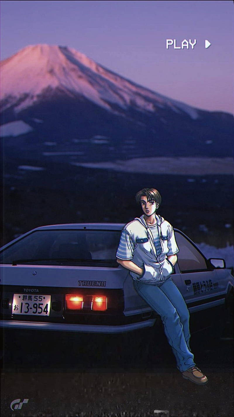 Αισθητική JDM του Initial D Ταπετσαρία