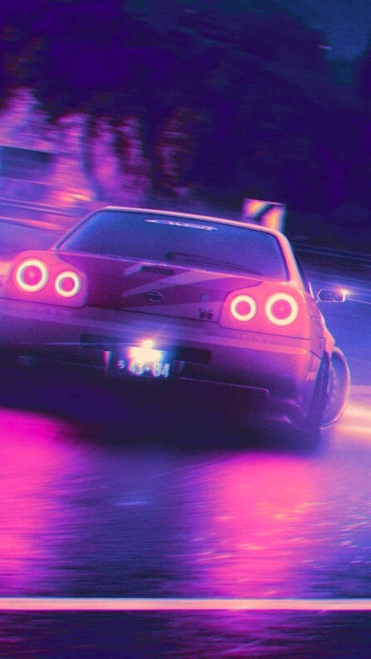 JDM Αισθητική Skyline Ταπετσαρία