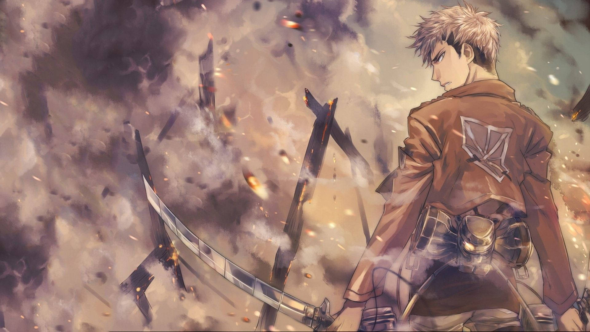 Ο Γενναίος Jean Kirstein με Στολή Attack on Titan Ταπετσαρία