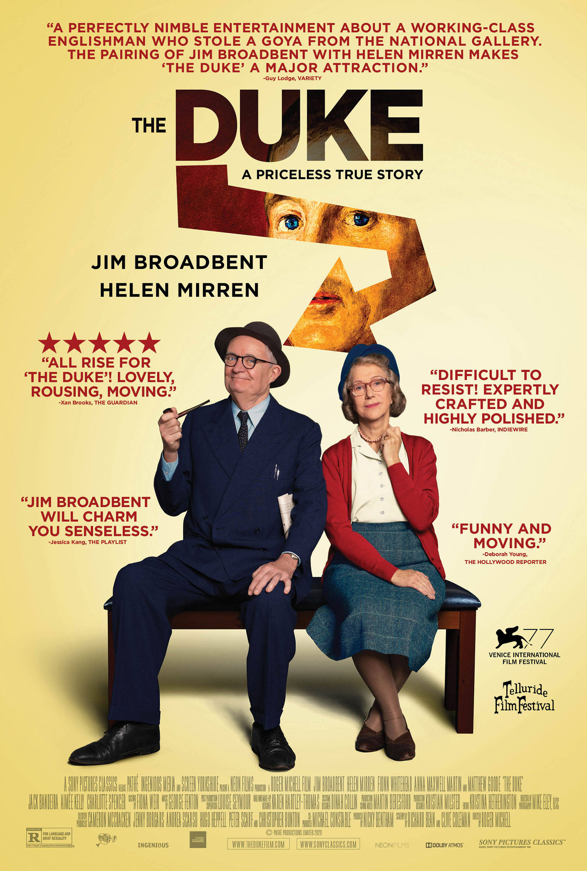 Jim Broadbent Αφίσα Ταινίας The Duke Ταπετσαρία