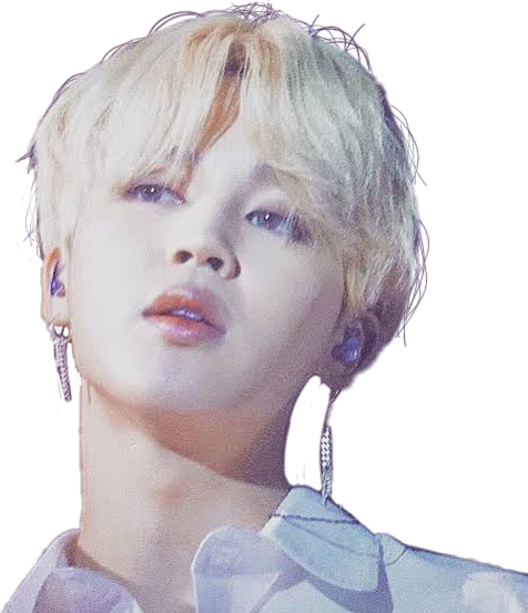 Jimin με Ξανθά Μαλλιά Κομψή Εμφάνιση Ταπετσαρία