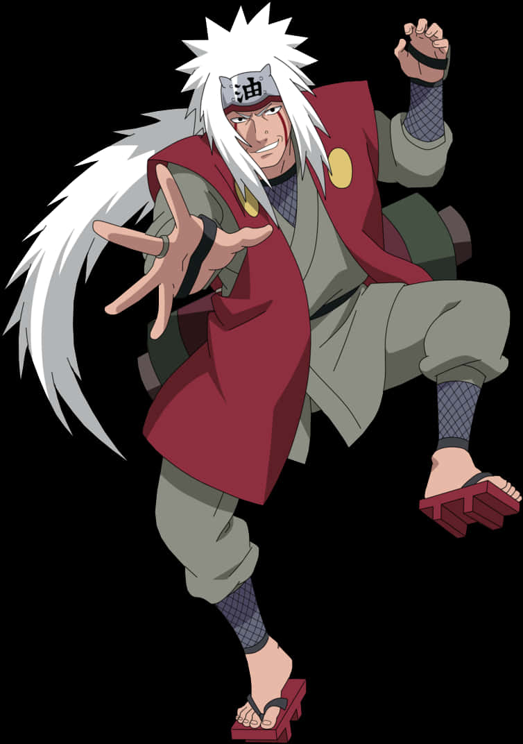 Jiraiya, Χαρακτήρας του Anime Naruto — Anime κινούμενο Ταπετσαρία