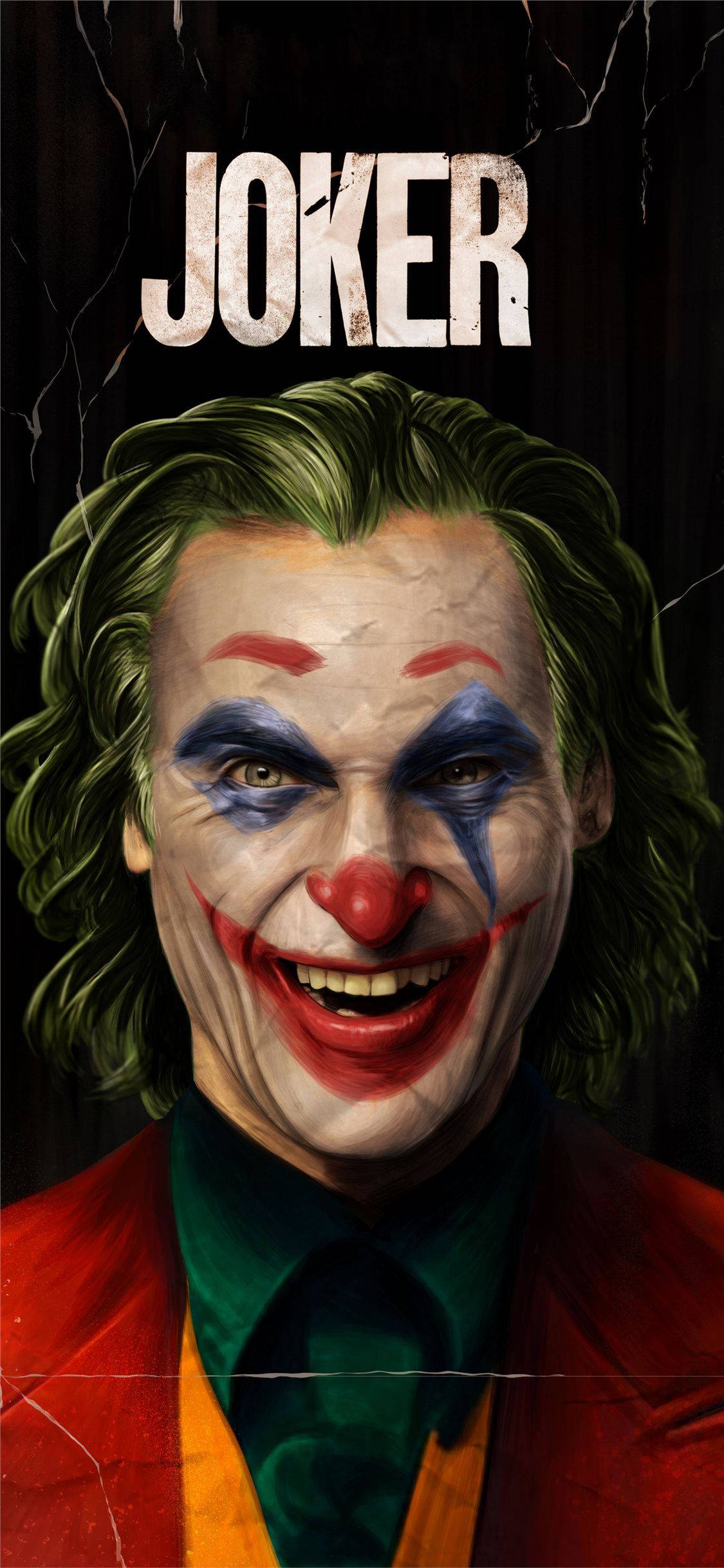 Joaquin Phoenix Γελώντας Joker 2019 Ταπετσαρία