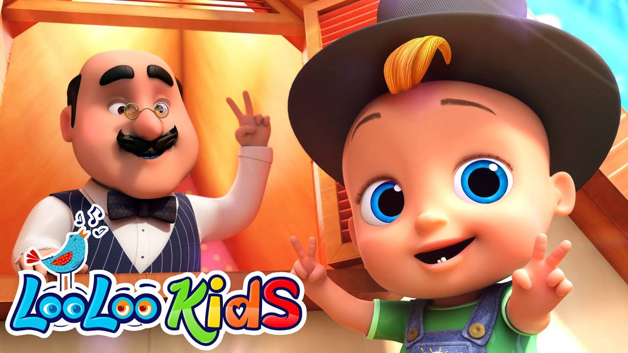 Johnny Φορώντας Ψηλό Καπέλο Looloo Kids Ταπετσαρία