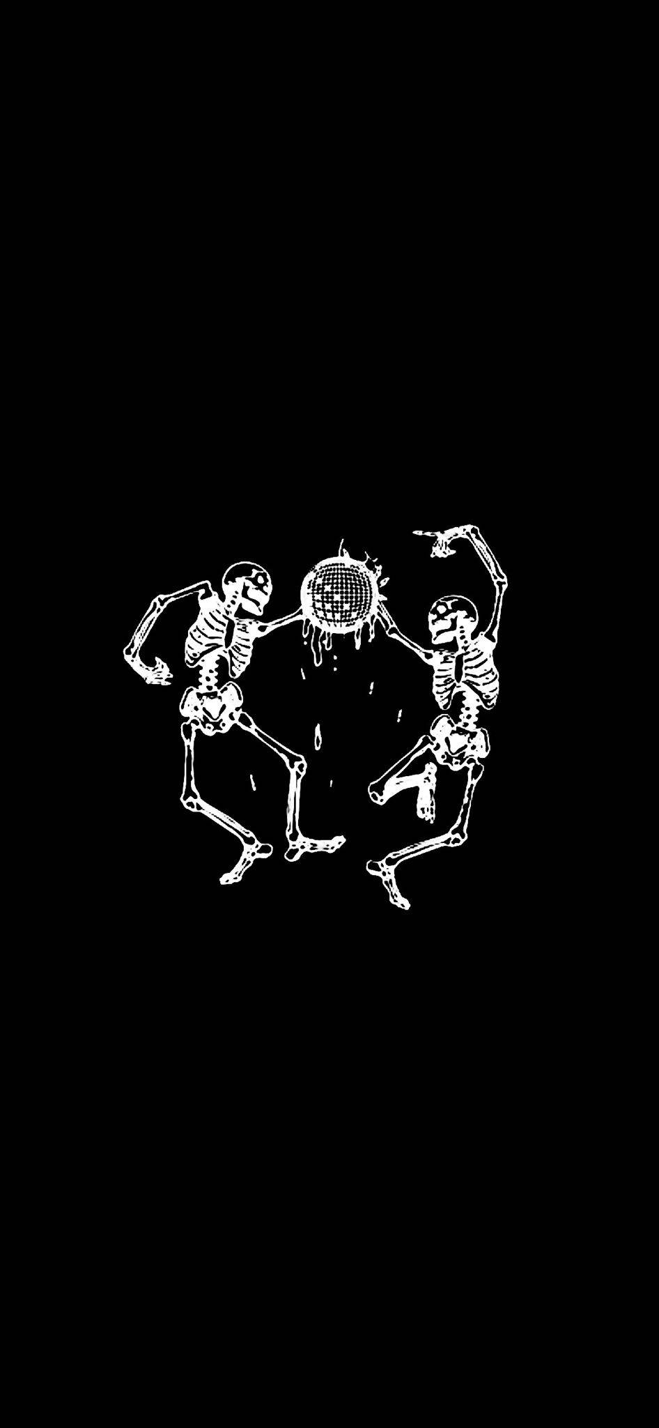 Joji's Song Skeleton Clip Art Ταπετσαρία