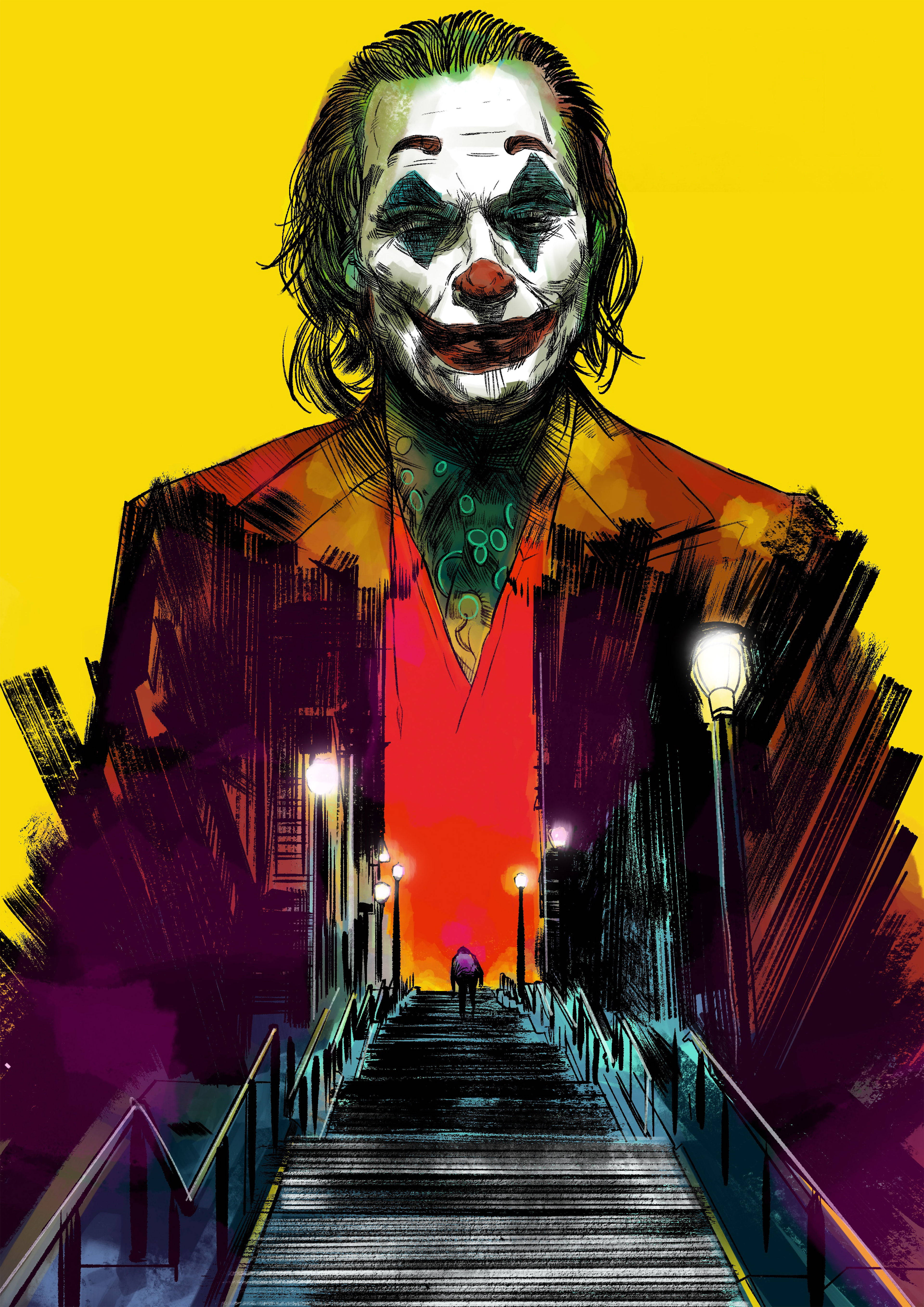 Joker 2019 Σκάλες Τέχνη Ταπετσαρία
