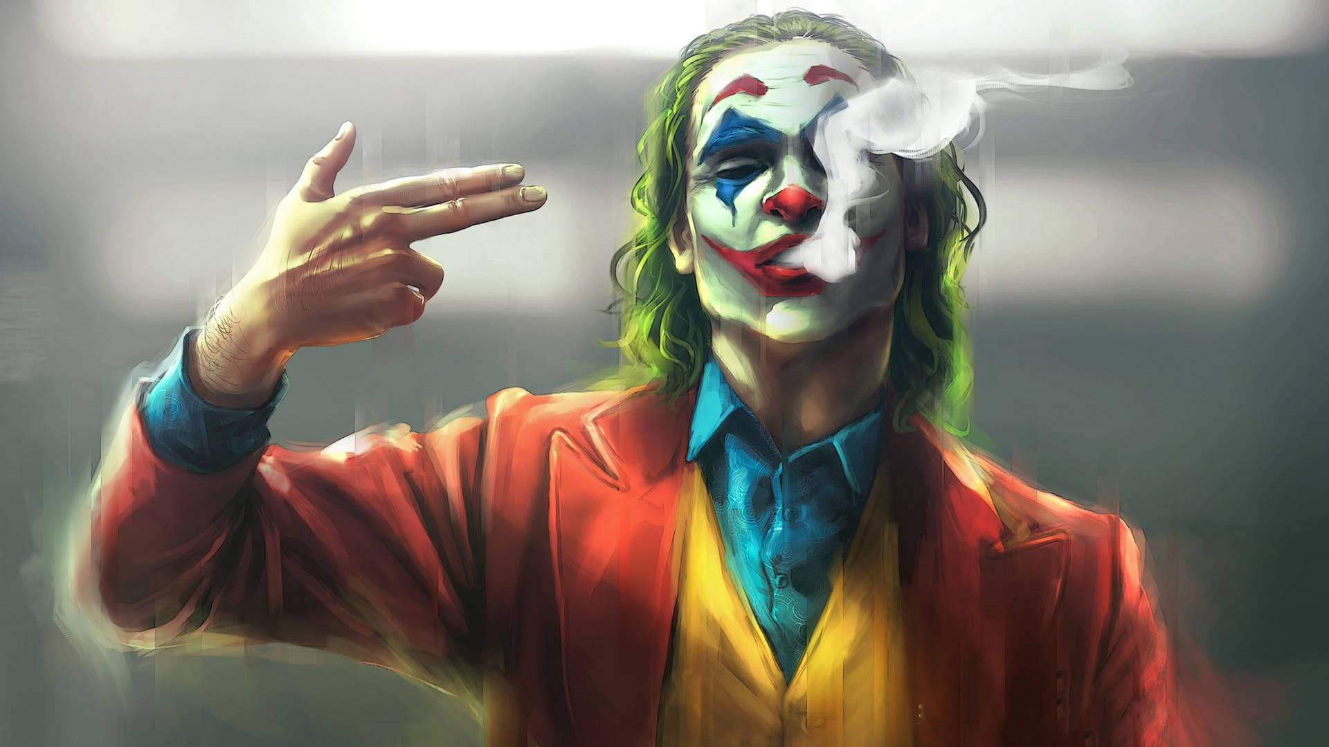Ταπετσαρία ζωγραφικής Joker 2019 κάπνισμα — Joker Ταπετσαρία