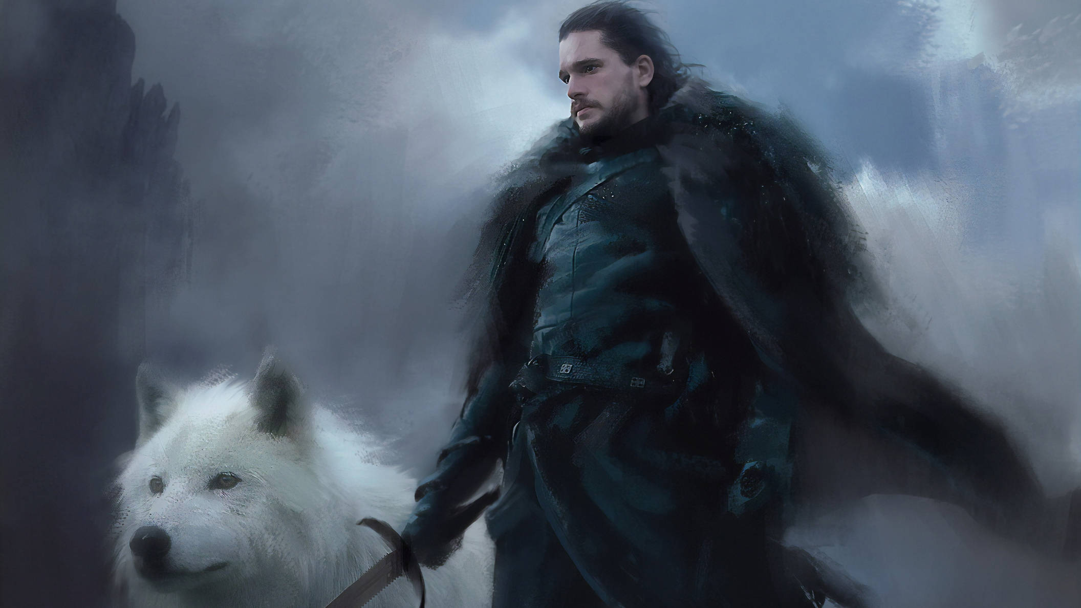 Συννεφιασμένος Ουρανός Jon Snow Game Of Thrones Ταπετσαρία