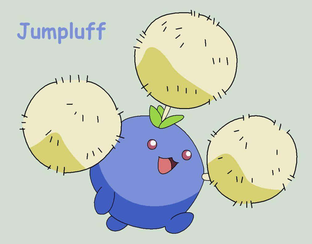 Jumpluff με το Όνομά του Ταπετσαρία