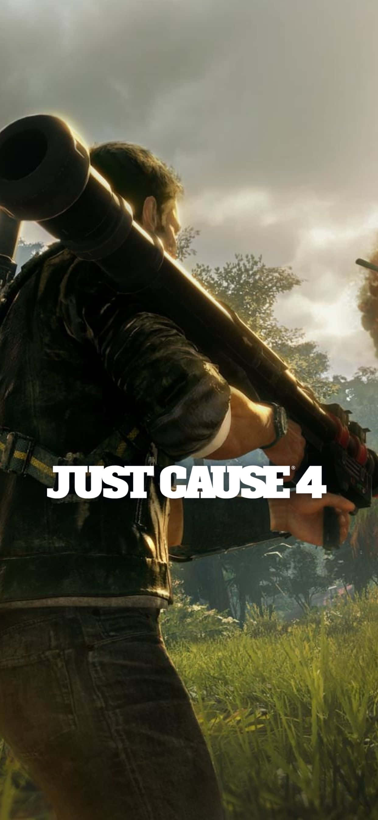 Εξερεύνησε τον Γεμάτο Δράση Κόσμο του Just Cause 4 στο iPhone Xs Max σου Ταπετσαρία