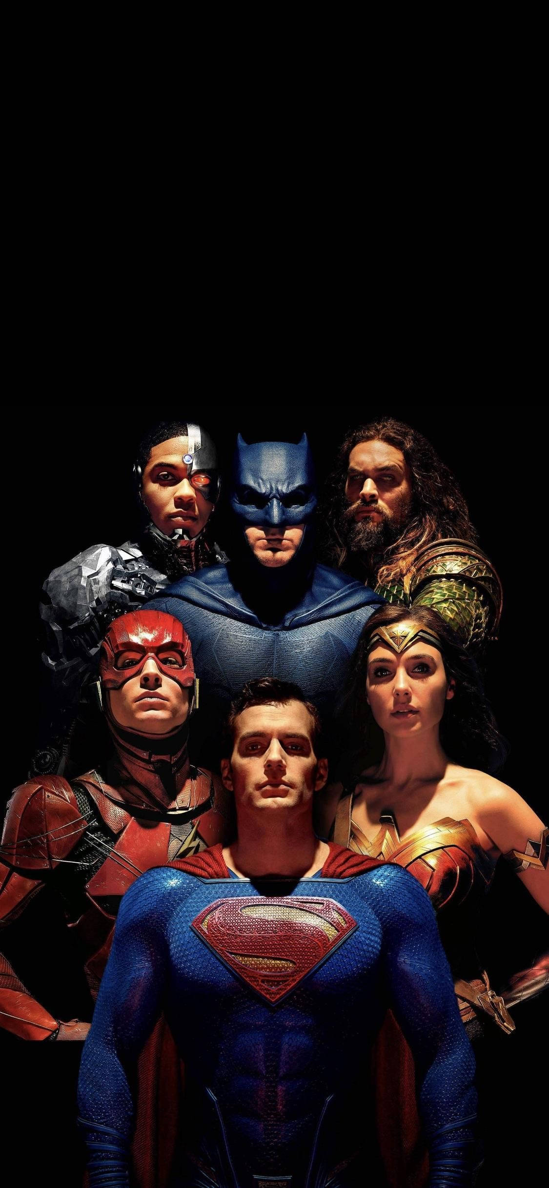 Τηλέφωνο με Χαρακτήρες Ταινίας Justice League Ταπετσαρία