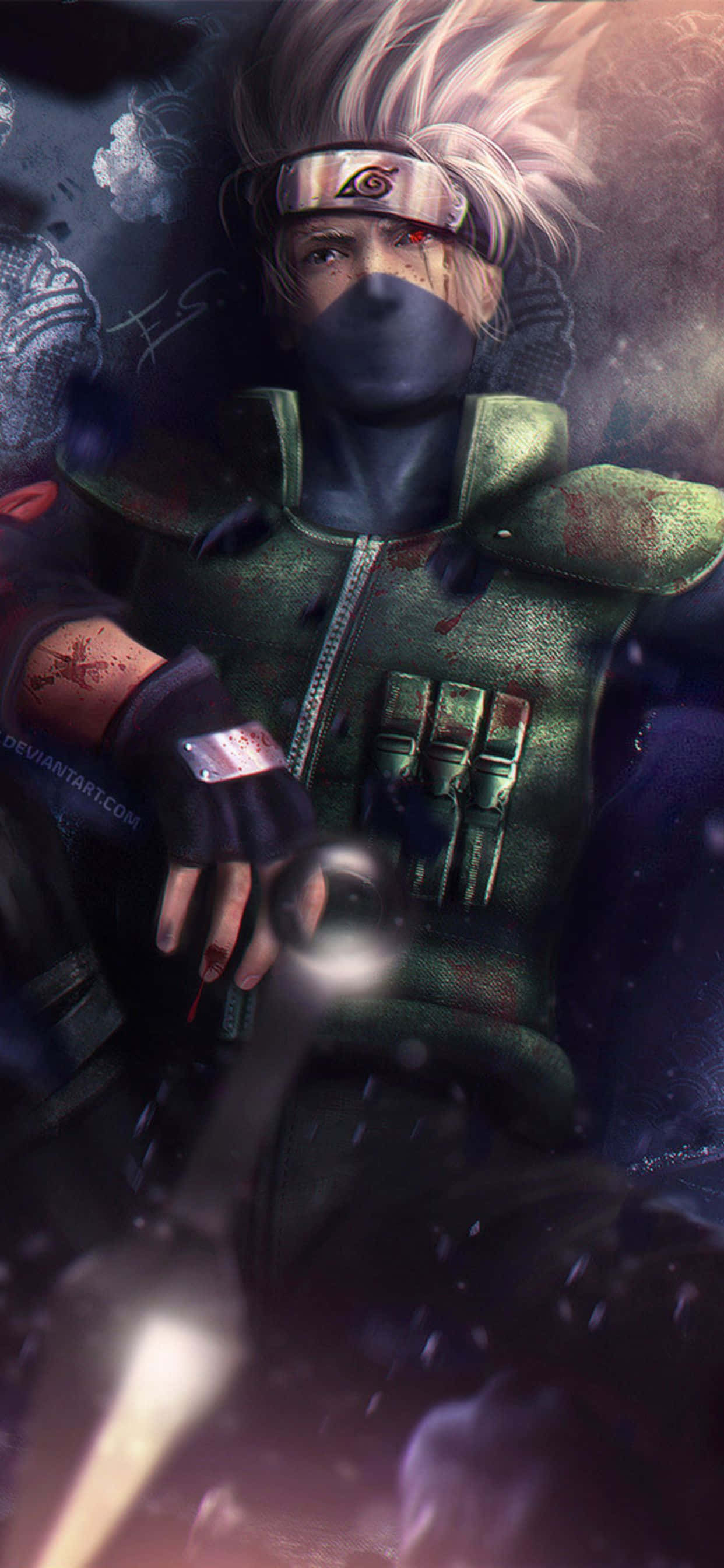 Kakashi 3D Αισθητική Ταπετσαρία