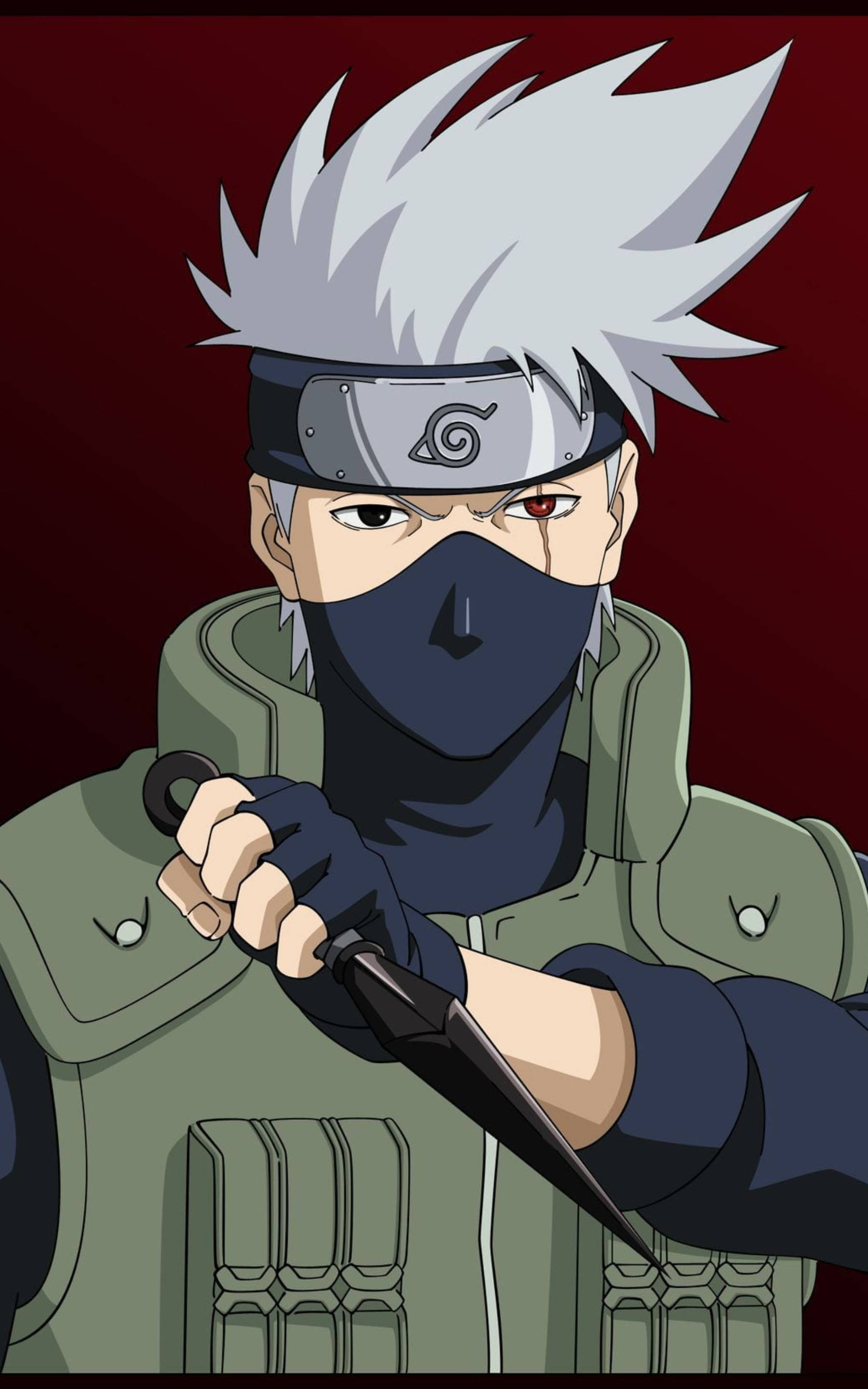 Όμορφος Και Ψύχραιμος Kakashi Ταπετσαρία