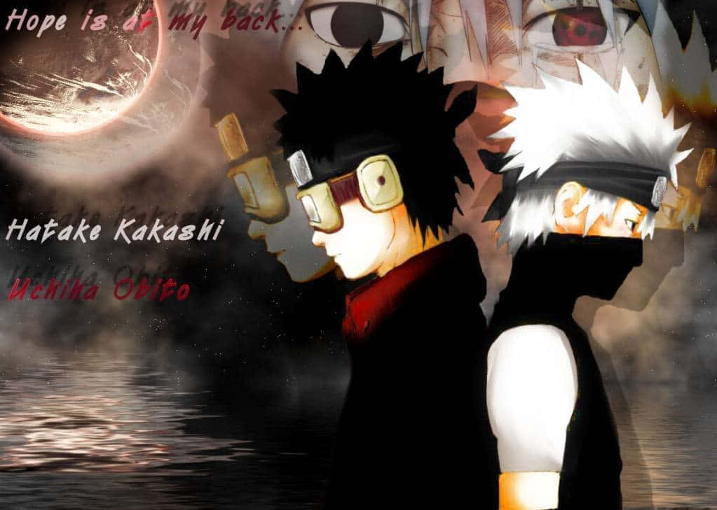 Ο Kakashi και ο Obito Πλάι-Πλάι Ταπετσαρία