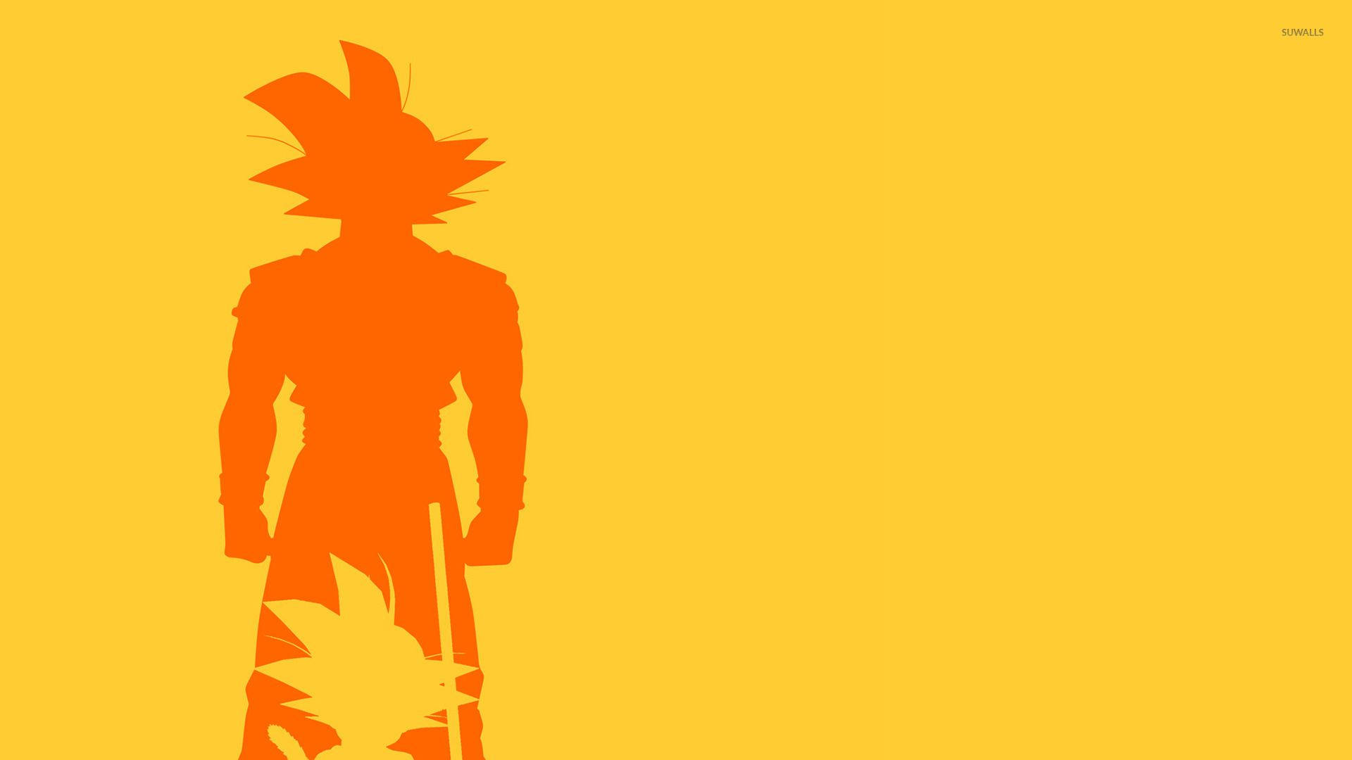 Εξαπολύοντας ένα Kamehameha με τον Goku Ταπετσαρία